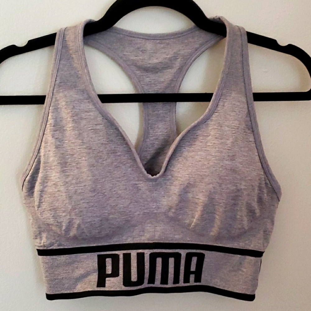 Puma sports bra with removable cups